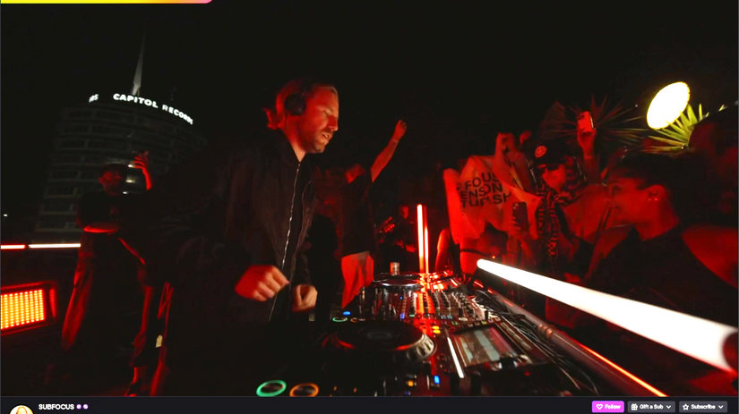 808 on Twitch ft. SUB FOCUS